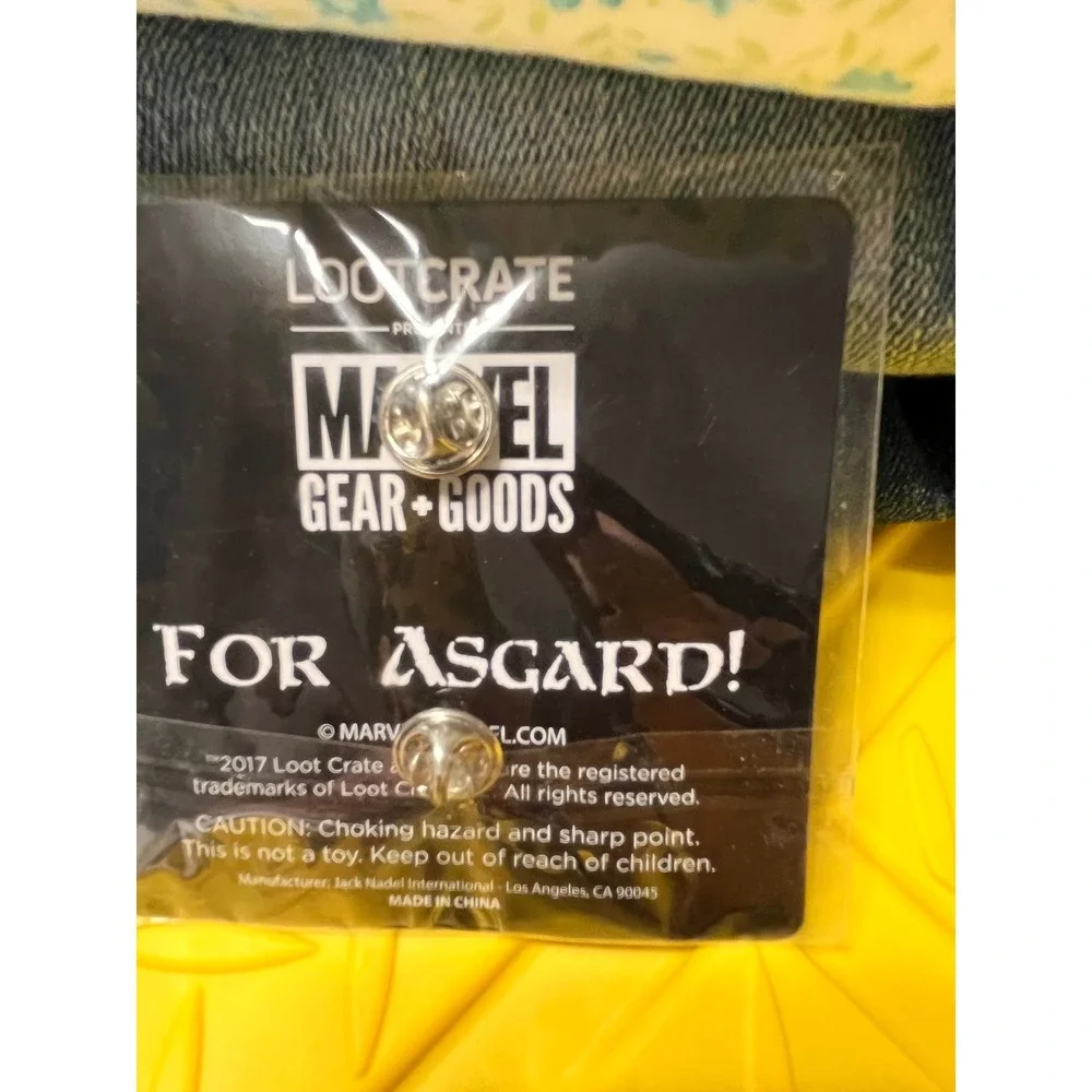 Marvel‎ Thor God of Thunder #1 Loot Crate Exclusive Enamel Pin 2017 For Asgard